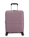 Valise cabine extensible 55 cm American Tourister Flytwist Frosted Blush, référence 155265-B318