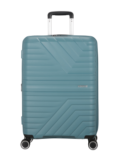 Valise soute extensible 67 cm American Tourister Flytwist Storm Blue, référence 155266-1831
