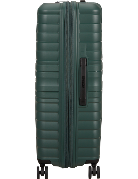 Valise soute extensible 78 cm American Tourister Flytwist Afterdark Pine, vue de profil