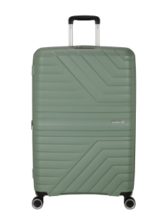 Valise soute extensible 78 cm American Tourister Flytwist Botanic Green, référence 155267-1128