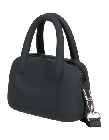 Mini-sac 24 cm American Tourister Jellypop Noir, vue de trois quarts