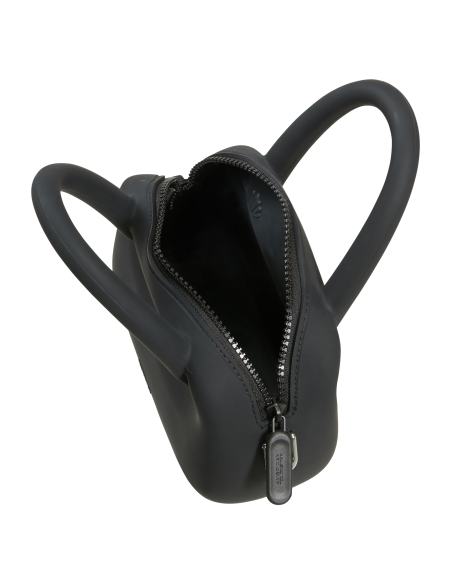 Mini-sac 24 cm American Tourister Jellypop Noir, intérieur ouvert et rangements