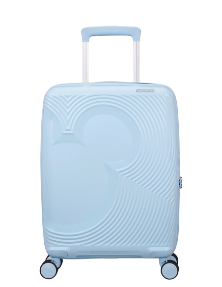 Valise cabine extensible 55 cm American Tourister Mickey Magic Mickey Pastel Blue, référence 158710-A841