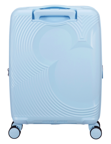 Valise cabine extensible 55 cm American Tourister Mickey Magic Mickey Pastel Blue, vue arrière