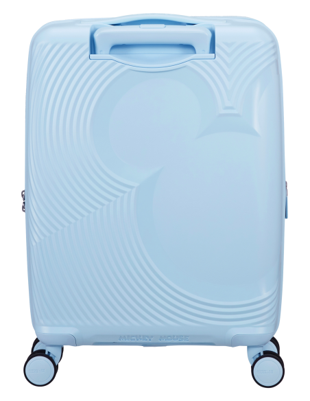 Valise cabine extensible 55 cm American Tourister Mickey Magic Mickey Pastel Blue, vue arrière