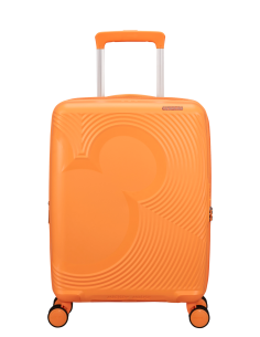 Valise cabine extensible 55 cm American Tourister Mickey Magic Mickey Peachy Orange, référence 158710-A843