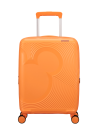 Valise cabine extensible 55 cm American Tourister Mickey Magic Mickey Peachy Orange, référence 158710-A843