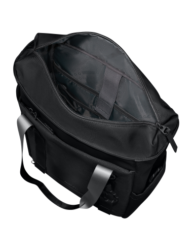 Cabas PC 14,1 pouces American Tourister Minima Noir, intérieur ouvert et rangements