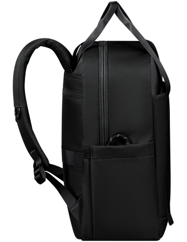 Sac à dos PC M 15,6 pouces American Tourister Minima Noir, vue de profil