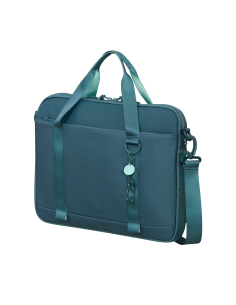 Sacoche PC extensible 15,6 pouces American Tourister Minima Totally Teal, référence 162695-2774