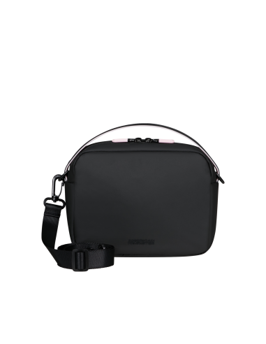 Pochette bandoulière 20 cm American Tourister Puffypop Noir, référence 156527-1041