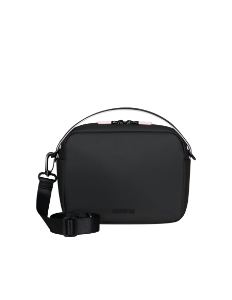 Pochette bandoulière 20 cm American Tourister Puffypop Noir, référence 156527-1041