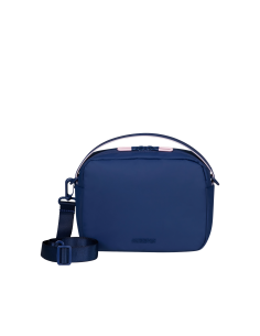 Pochette bandoulière 20 cm American Tourister Puffypop Marine, référence 156527-1596