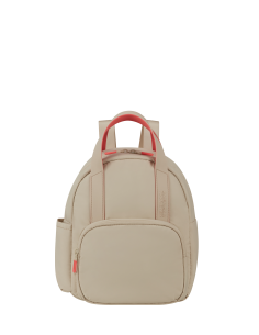 Mini-sac à dos S 35 cm American Tourister Puffypop Beige, référence 156522-1030