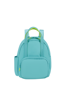 Mini-sac à dos S 35 cm American Tourister Puffypop Dusty Turquoise, référence 156522-A644