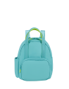 Mini-sac à dos S 35 cm American Tourister Puffypop Dusty Turquoise, référence 156522-A644