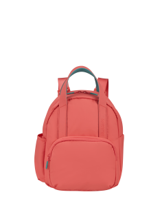 Mini-sac à dos S 35 cm American Tourister Puffypop Sunset Coral, référence 156522-A683