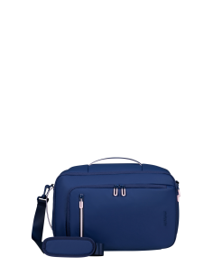 Sac cabine 3-en-1 PC 14 pouces American Tourister Puffypop Marine, référence 156528-1596