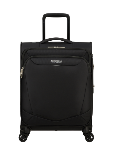 Valise cabine 4 roues 55 cm American Tourister SummerRide Noir, référence 149498-1041