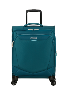 Valise cabine 4 roues 55 cm American Tourister SummerRide Totally Teal, référence 149498-2774