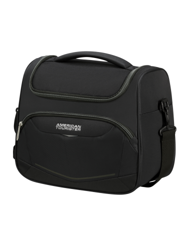 Vanity 32 cm American Tourister SummerRide Noir, vue de trois quarts