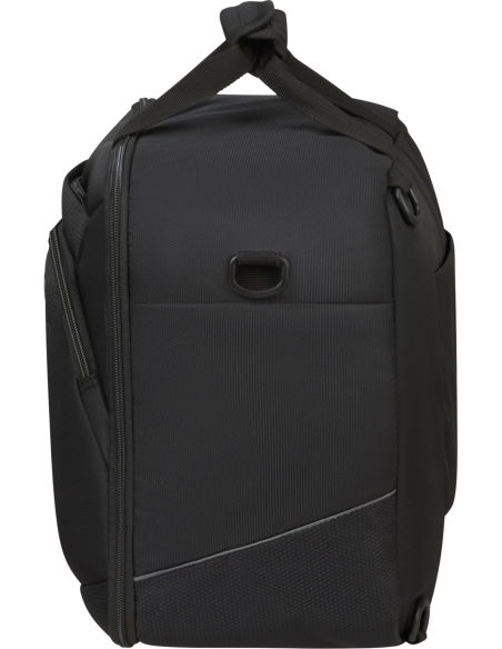Sac cabine 3-en-1 40 cm American Tourister SummerRide Noir, vue de profil