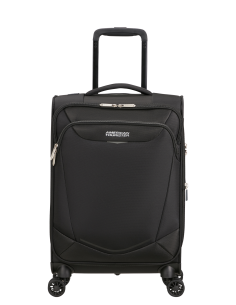 Valise cabine 55 cm largeur 35 cm American Tourister SummerRide Noir, référence 156991-1041