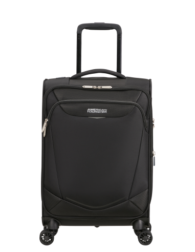 Valise cabine 55 cm largeur 35 cm American Tourister SummerRide Noir, référence 156991-1041