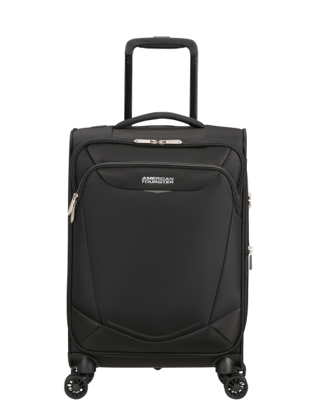 Valise cabine 55 cm largeur 35 cm American Tourister SummerRide Noir, référence 156991-1041