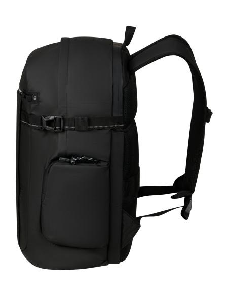 Sac à dos PC 15,6 pouces American Tourister Upventure Noir, vue de profil
