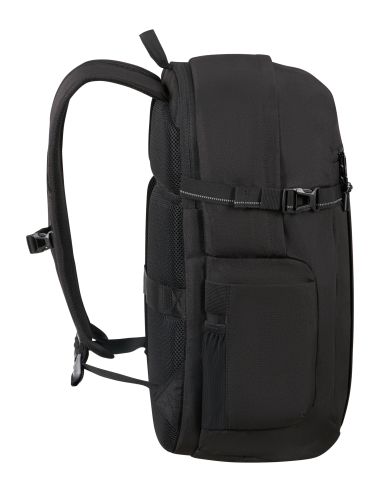 Sac à dos PC 17,3 pouces American Tourister Upventure Noir, vue de profil