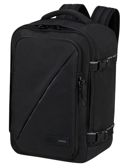 Sac à dos S 40 cm American Tourister Take2cabin Noir, vue de trois quarts