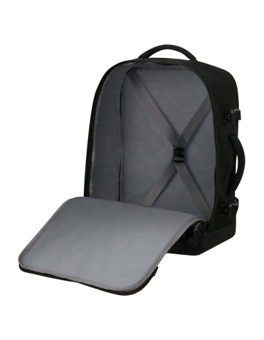 Sac à dos M PC 15,6 pouces American Tourister Take2cabin Noir, vue de profil