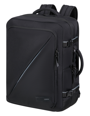 Sac à dos L extensible PC 17,3 pouces American Tourister Take2cabin Noir, vue de trois quarts