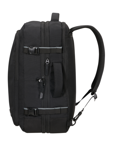 Sac à dos L extensible PC 17,3 pouces American Tourister Take2cabin Noir, vue de profil