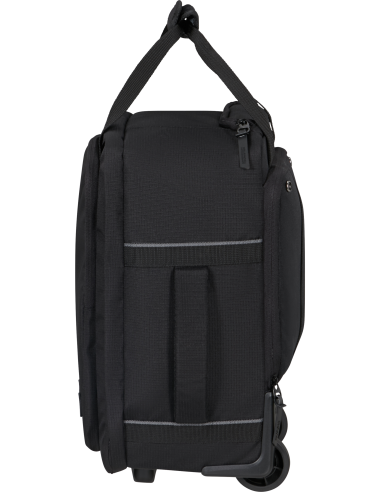 Sac à dos S à roulettes 40 cm American Tourister Take2cabin Noir, vue de profil