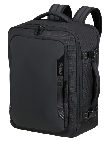 Sac à dos Pro M PC 15,6 pouces American Tourister Take2cabin Flash Black, vue de trois quarts