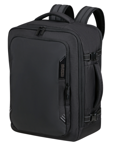 Sac à dos Pro M PC 15,6 pouces American Tourister Take2cabin Flash Black, vue de trois quarts