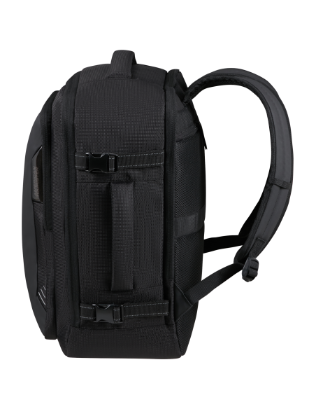 Sac à dos Pro M PC 15,6 pouces American Tourister Take2cabin Flash Black, vue de profil