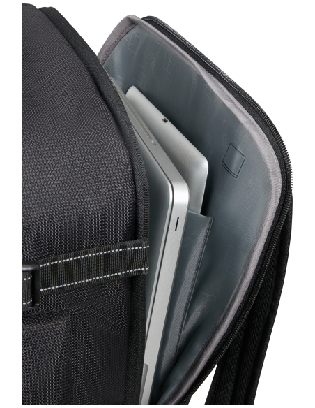 Sac à dos Pro M PC 15,6 pouces American Tourister Take2cabin Flash Black, rangement ordinateur et tablette