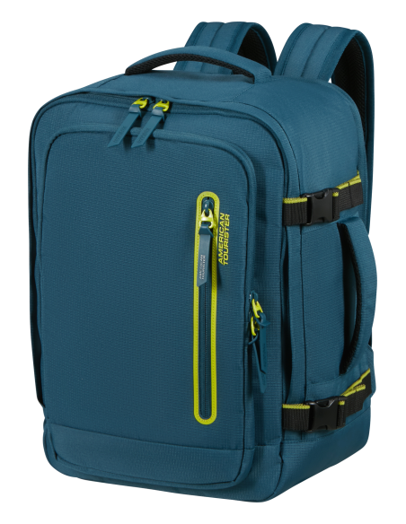 Sac à dos Sport S/M PC 15,6 pouces American Tourister Take2cabin Harbor Blue, vue de trois quarts
