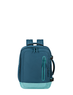 Sac à dos Sport S/M PC 15,6 pouces American Tourister Take2cabin Harbor Blue/Dusty Turquoise, réf. 159226-A923