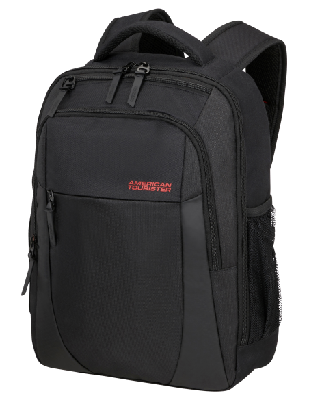 Sac à dos PC 15,6 pouces American Tourister Urban Groove Noir, vue de trois quarts