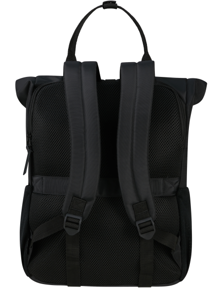 Sac à dos roll-top PC 15,6 pouces American Tourister Urban Groove Noir, vue arrière