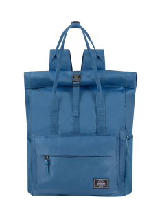 Sac à dos roll-top PC 15,6 pouces American Tourister Urban Groove Stone Blue, réf. 147671-E612