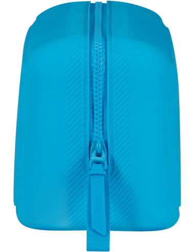 Trousse de toilette silicone 25 cm American Tourister Urban Groove Azure Blue, vue de profil