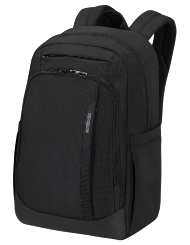 Sac à dos PC 15,6 pouces 46,5 cm American Tourister Urban Groove Noir, vue de trois quarts