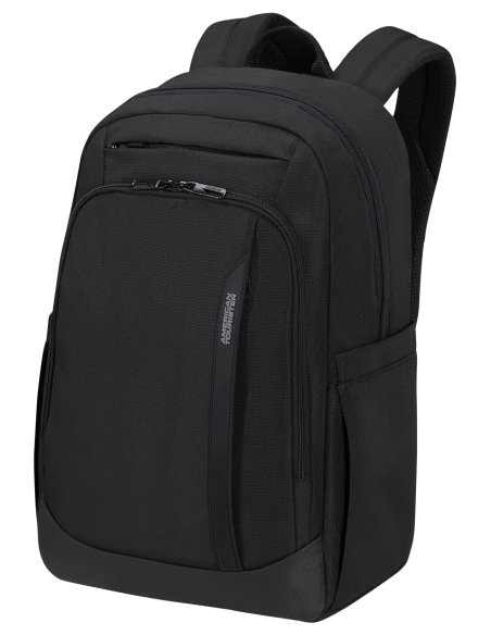 Sac à dos PC 15,6 pouces 46,5 cm American Tourister Urban Groove Noir, vue de trois quarts