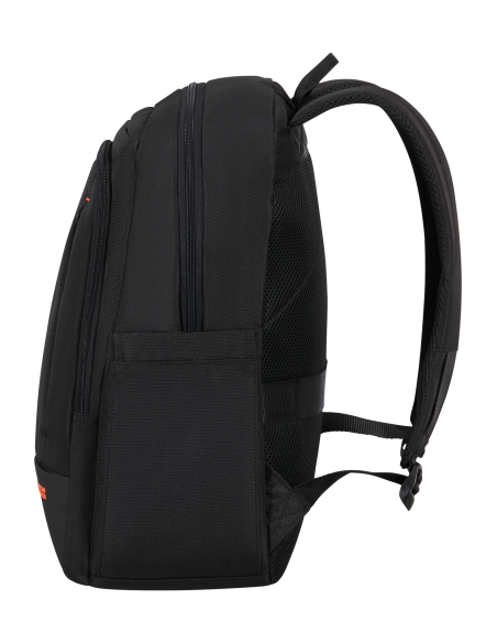 Sac à dos multipoches PC 15,6 pouces American Tourister Urban Groove Noir, vue de profil