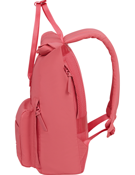 Sac à dos Puff 36 cm American Tourister Urban Groove Pink Glitch, vue de profil